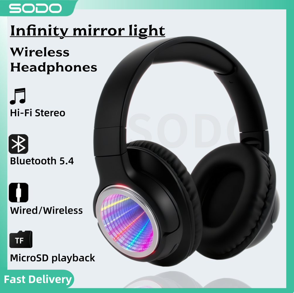 Gaming Headset Rgb - SODO SD1161 Bluetooth ヘッドフォン アビス ライト