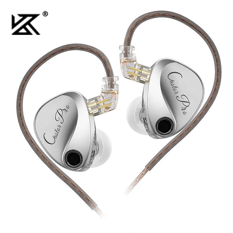 Audiophile Headphone Wired - KZ Castor PRO インイヤーイヤホン ダイナミック ハイエンド
