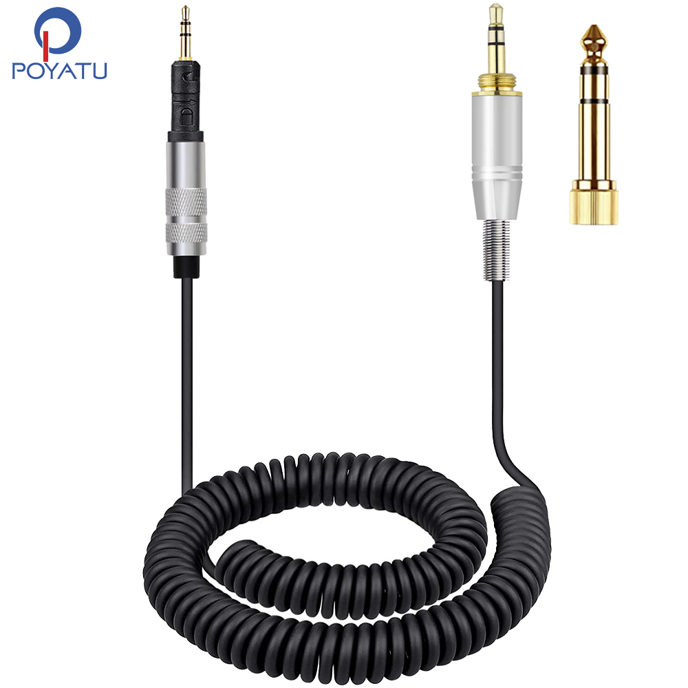 Sendheiser用の春のスパイラルコイルケーブルHd59 - Sennheiser Headphone Hd 560S のレビューと価格