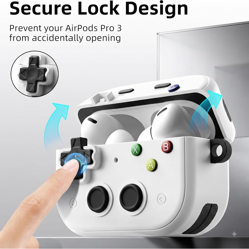 2026年版AirPods 5用ゲームケース。全身を保護する - Headphone Case Hard のレビューと価格