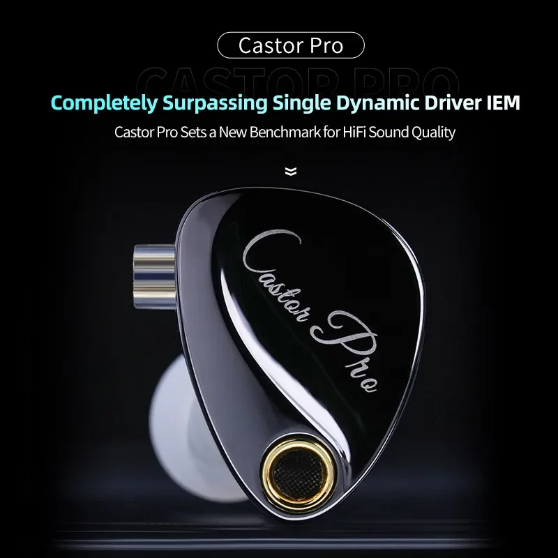 KZ Castor PRO インイヤーイヤホン ダイナミック - Audiophile Headphone Wired のレビューと価格