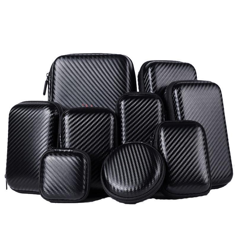 EVAハードシェル防水ケーブル充電器オーガナイザーバッグケー - Headphone Case Hard のレビューと価格