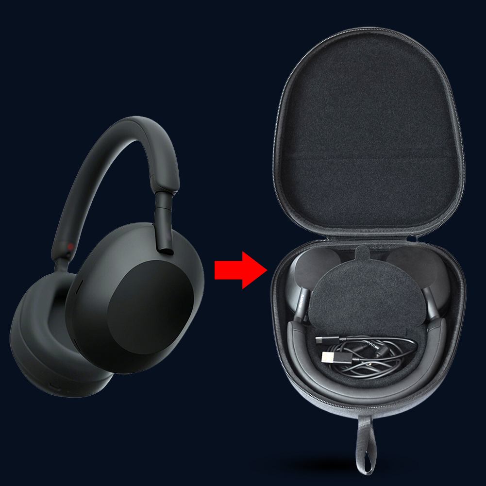 ソニー WH-1000XM5 ヘッドホン用、保護ハードケース - Headphone Case Hard のレビューと価格